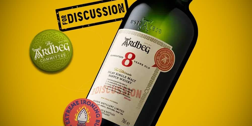 未開封☆ARDBEG【アードベッグ】 8年 フォーディスカッション 700ml 箱